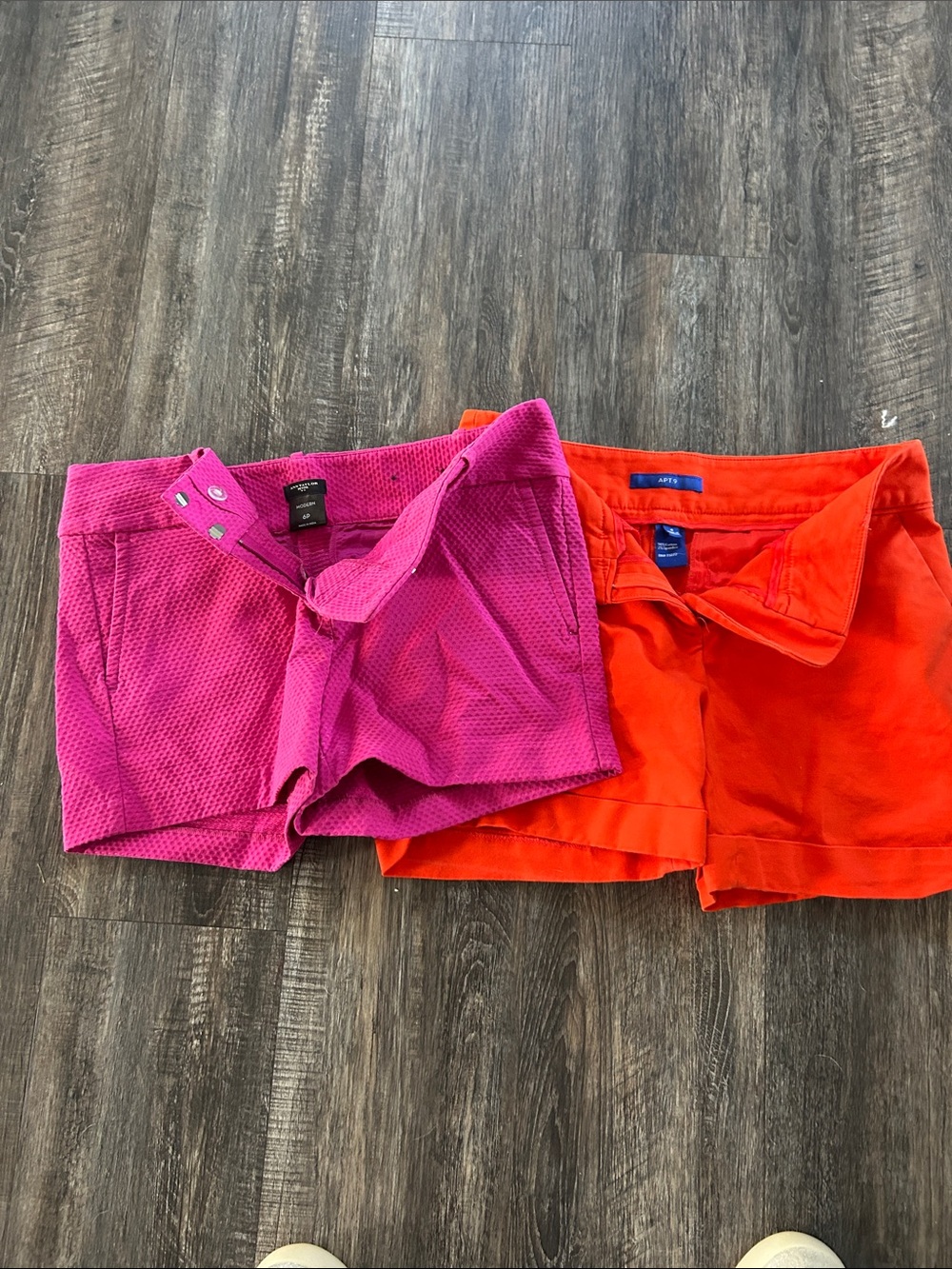 Ann Taylor Fuchsia Textured Women's Shorts